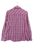Vorschaubild 2 von Freizeithemd Damen Pink Gr. 40/L Polyamid Polyester Kariert 54 cm