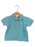 Vorschaubild 1 von Baby Poloshirt Türkis Gr. 68 Kurzarm Basic Baumwolle