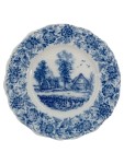 Vorschaubild 1 von Sammelteller Theresia Landschaftsmotiv Blau Weiß Porzellan 19cm