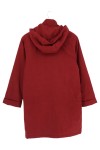 Vorschaubild 2 von Damen Übergangsmantel Gr. 34 Rot Kapuze Elegant Klassisch