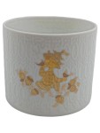 Vorschaubild 1 von Übertopf Studio-Linie Romanze Björn Wiinblad Porzellan Weiß Gold 10x9cm