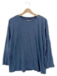Vorschaubild 1 von Damen Pullover Langarm Blau Gr. 36 S Basic 100% Baumwolle