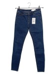 Vorschaubild 1 von Skinny Jeans Slim Fit Damen W26 L32 Blau Knopfleiste