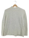 Vorschaubild 1 von Damen Pullover Gr. 42 Beige Rippstrick Stehkragen Viskose-Mix
