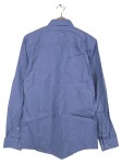 Vorschaubild 2 von Herren Business Hemd Blau Gepunktet Gr. 50 L Langarm