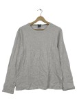 Vorschaubild 1 von Herren Langarmshirt Gr. 52 XL Grau Waffelstruktur Slim Fit