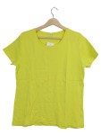 Vorschaubild 1 von Damen T-Shirt Gelb Gr. 40 Basic Kurzarm
