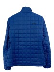 Vorschaubild 2 von Steppjacke Damen Gr. 38/M Blau Baumwolle Uni Outdoor Langarm