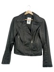 Vorschaubild 1 von Damen Lederjacke Bikerjacke Schwarz Gr. 38 M