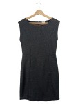 Vorschaubild 1 von Etuikleid Damen Grau Gr. 36 S Businesskleid Meliert