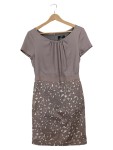 Vorschaubild 1 von Black Label Damen Blusenkleid Businesskleid Braun Gr. 36 S