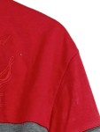 Vorschaubild 4 von Sweatjacke Herren Rot Gr. 52/L Baumwolle Polyamid Meliert Sportlich