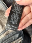 Vorschaubild 3 von Damen Bomberjacke Fliegerjacke Grau Gr. 32 XXS Fellbesatz