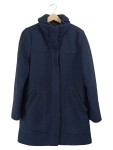 Vorschaubild 1 von Damen Wollmantel Blau Gr. 36 S Klassisch