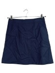 Vorschaubild 1 von Damen A-Linienrock Blau Gr. 34 XS Wolle Klassisch