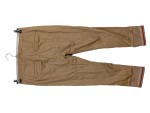 Vorschaubild 2 von Damen Jogginghose Stoffhose Beige Gr. 42 Reißverschluss Bündchen