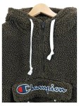 Vorschaubild 2 von Herren Fleecejacke Fleecepullover Oliv Gr. 52;XL Kapuze Logo