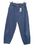 Vorschaubild 1 von Damen Jeans Tapered Fit Blau Gr. 38 W29 M Casual