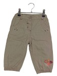 Vorschaubild 1 von Stoffhose Kinderhose Beige Gr. 74 Stickerei Baumwolle