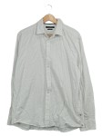 Vorschaubild 1 von Herren Business Hemd Weiß Kariert Gr. 43-44 XL Langarm Baumwolle