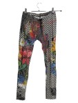 Vorschaubild 1 von Leggings Damen Gr. 36 Mehrfarbig Blumenmuster