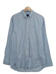 Vorschaubild 1 von Freizeithemd Herren Gr. 41, 42 Blau Gemustert Langarm Button-Down
