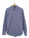 Vorschaubild 1 von Herren Business Hemd Kariert Blau Gr. 50 L Langarm Baumwolle