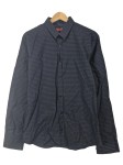 Vorschaubild 1 von Herren Business Hemd Blau Gestreift Langarm Gr. 50 L