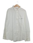 Vorschaubild 1 von Herren Freizeithemd Weiß Gr. 47/48 Leinen Baumwolle Casual Langarm