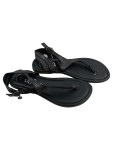 Vorschaubild 1 von Damen Zehentrenner Sandalen Schwarz Gr. 37 Casual