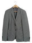 Vorschaubild 1 von Sakko Herren Grau Kariert Gr. 48 Business Casual 2-Knopf