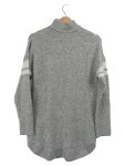 Vorschaubild 2 von FBSISTER Damen Pullover Grau Gr. 38, M Casual NYC Schriftzug