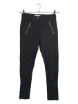 Vorschaubild 1 von Damen Stoffhose Schwarz Gr. 36 S Reißverschluss-Details