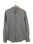 Vorschaubild 1 von Freizeithemd Grau Button-Down Hemd Langarm Gr. 50