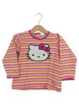 Vorschaubild 1 von Langarmshirt Hello Kitty Katze Mehrfarbig Gestreift Gr. 86