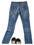 Vorschaubild 3 von 571 Slim Fit Damen Jeans Blau Gr. W28 L34 Casual Baumwolle