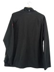 Vorschaubild 2 von Fleecepullover Herren Schwarz Gr. 50/M Polyester Uni Outdoor