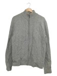 Vorschaubild 1 von Strickjacke Grau Gr. 52 XL Wolle Reißverschluss Casual