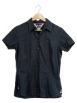 Vorschaubild 1 von Damen Hemdbluse Bluse Kurzarm Schwarz Gr. 38, M