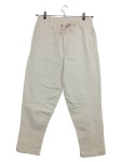 Vorschaubild 1 von Damen Stoffhose Beige Gr. 36 S Casual Baumwolle Kordelzug