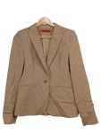 Vorschaubild 1 von Damen Blazer Gr. 36 S Beige Klassisch Elegant Baumwolle