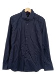 Vorschaubild 1 von Herren Business Hemd Blau Gr. 50 L Langarm Slim Fit Baumwolle