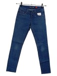 Vorschaubild 1 von Damen Jeans Straight Leg Blau Gr. 32 W24 XXS