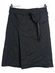 Vorschaubild 1 von Wickelrock Schwarz Gr. 36 S Wolle Business Midirock
