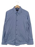 Vorschaubild 1 von Business Hemd Blau Slim Fit Stretch Langarm Gr. 48