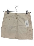 Vorschaubild 1 von Damen Hosenrock Cargo Beige Gr. 34 XS Baumwolle