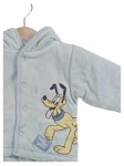 Vorschaubild 2 von Baby Fleecejacke Blau Pluto Motiv Kapuze Gr. 62
