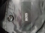 Vorschaubild 3 von Herren Sakko Gr. 48 M Grau Meliert Ellbogen-Patches Business