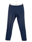 Vorschaubild 1 von Herren Anzughose Blau Kariert Gr. 46 Business Wolle