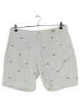 Vorschaubild 1 von Herren Shorts Chino W36 Gr. 52 Weiß Flaggen Logo Baumwolle